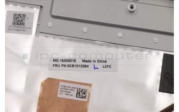 Lenovo 5CB1D12364 COVER Upper Case ASM_USA ENG L82JK SG BU