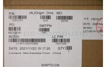 Lenovo 5CB1D12418 COVER Upper Case ASM_BEL L82N7 SG