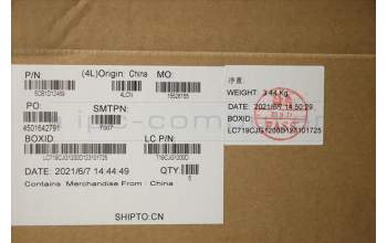 Lenovo 5CB1D12469 COVER Upper Case ASM_GER L82NL HY56F