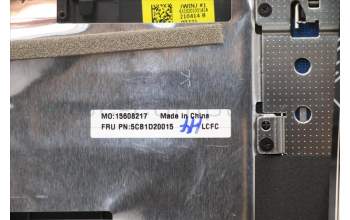 Lenovo 5CB1D20015 COVER Upper Case ASM_CZE/SLKL82JM PHA_BU