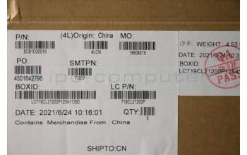 Lenovo 5CB1D20019 COVER Upper Case ASM_UKE L82JM PHA_BU