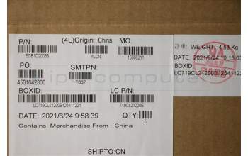 Lenovo 5CB1D20033 COVER Upper Case ASM_NORDICL82JM PHA_BU