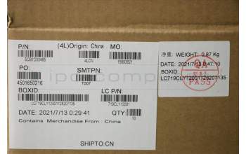 Lenovo 5CB1D33465 COVER Hinge Cover L 82M8 Grey