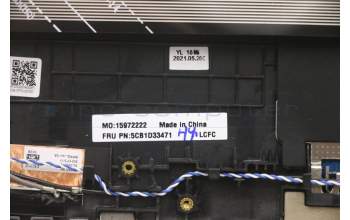 Lenovo 5CB1D33471 COVER Upper Case ASM_FRA L82M8 GY BL