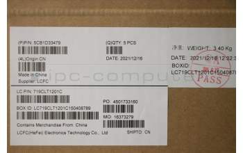 Lenovo 5CB1D33479 COVER Upper Case ASM_POR L82M8 GY BL