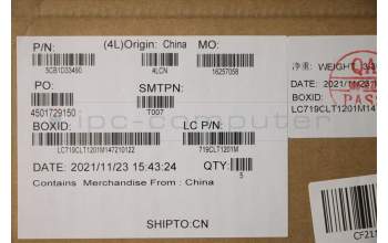 Lenovo 5CB1D33490 COVER Upper Case ASM_EURO ENG L82M8GYNBL