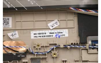 Lenovo 5CB1D33512 COVER Upper Case ASM_GER L82M8 SD BL