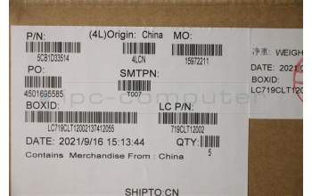 Lenovo 5CB1D33514 COVER Upper Case ASM_ITA L82M8 SD BL