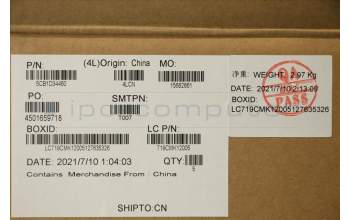 Lenovo 5CB1D34460 COVER Upper Case ASM_EURO ENGL82NJL/SDIS