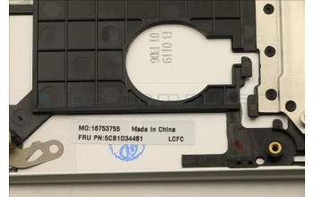 Lenovo 5CB1D34461 COVER Upper Case ASM_FRA L82NJ L/S DIS
