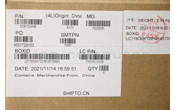 Lenovo 5CB1D34485 COVER Upper Case ASM_ARA L82NJ S/G DIS