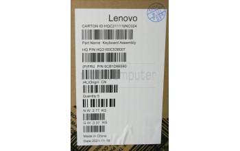 Lenovo 5CB1D66590 COVER Upper Case ASM_BEL_H20WJ SG