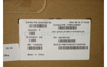 Lenovo 5CB1D66730 COVER Upper Case ASM_SWS C 82K2 E3