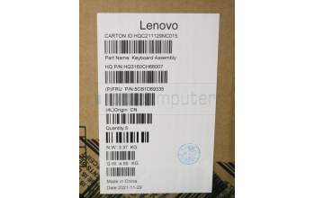 Lenovo 5CB1D69335 COVER Upper Case ASM_FRA H 82N4 GY UK