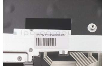 Lenovo 5CB1D69335 COVER Upper Case ASM_FRA H 82N4 GY UK