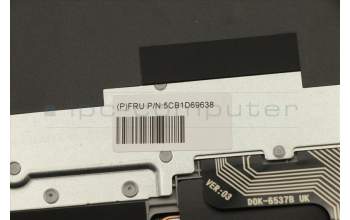 Lenovo 5CB1D69638 COVER Upper Case ASM_SPA H 82N4 GY UK