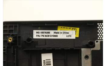 Lenovo 5CB1D70665 COVER UpperCaseASM POR L 82M7 NFP IG BL