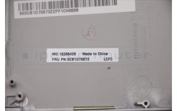 Lenovo 5CB1D70673 COVER Upper Case ASM_FRA L82L0 CGY