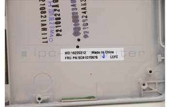 Lenovo 5CB1D70676 COVER Upper Case ASM_GER L82L0 CGY