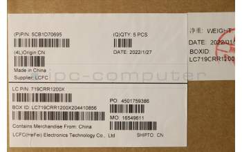 Lenovo 5CB1D70695 COVER Upper Case ASM_UKE L82L0 CGY