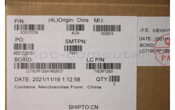 Lenovo 5CB1D70708 COVER Upper Case ASM_KOR L21B1