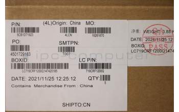 Lenovo 5CB1D71923 COVER Upper Case ASM_ENG L21B1