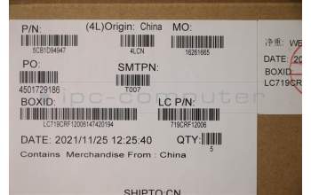 Lenovo 5CB1D94947 COVER Upper Case ASM_ARA L21B1