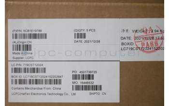 Lenovo 5CB1E19788 COVER UpperCaseASM_NORDIC L82LVNFP_CG