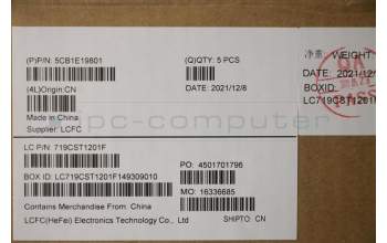 Lenovo 5CB1E19801 COVER Upper Case ASM_HBW L82LV NFP_CG