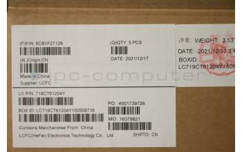 Lenovo 5CB1F27126 COVER Upper Case ASM_POR L82LX NFPCG