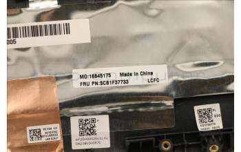 Lenovo 5CB1F37733 COVER Upper Case ASM_ARA L82RF SG w/RGB