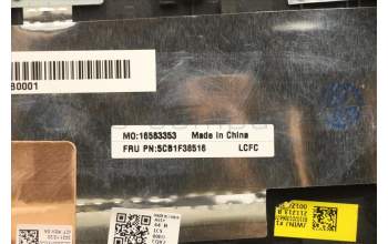 Lenovo 5CB1F38516 COVER Upper Case ASM_UKE L82RF SG w/RGB