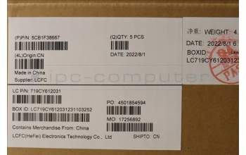 Lenovo 5CB1F38667 COVER Upper Case ASM_ENG L82RB CLGY