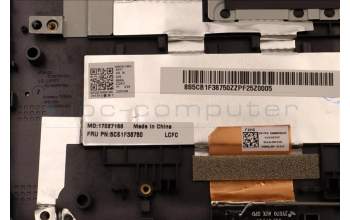 Lenovo 5CB1F38750 COVER Upper Case ASM_BEL L82RB STGY