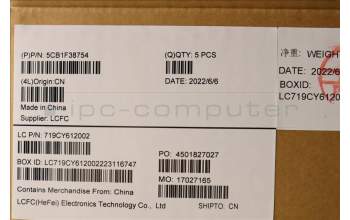 Lenovo 5CB1F38754 COVER Upper Case ASM_ENG L82RB STGY