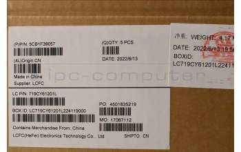 Lenovo 5CB1F39057 COVER Upper Case ASM_SPA L82RB STGY