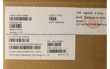 Lenovo 5CB1F39065 COVER Upper Case ASM_ARA L82RB STGY RGB