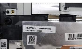 Lenovo 5CB1F39087 COVER Upper Case ASM_RUS L82RB STGY RGB