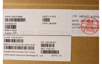 Lenovo 5CB1F39090 COVER Upper Case ASM_SWS L82RB STGY RGB