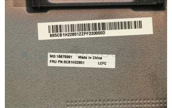 Lenovo 5CB1H22851 COVER Lower Case L 82RC P_BK