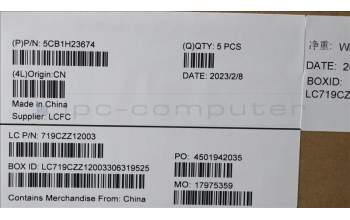 Lenovo 5CB1H23674 COVER Upper Case ASM_FRA L82RC STGY RGB