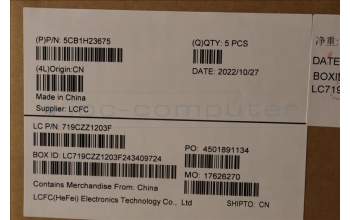 Lenovo 5CB1H23675 COVER Upper Case ASM_FRA/ARAL82RCSTGYRGB
