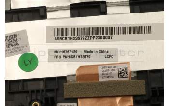 Lenovo 5CB1H23679 COVER Upper Case ASM_HBW L82RC STGY RGB