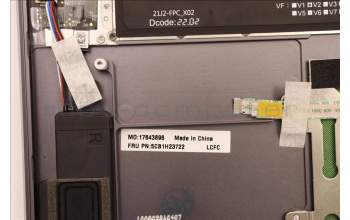 Lenovo 5CB1H23722 COVER Upper Case ASM_TUR L82LU GREY