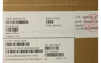 Lenovo 5CB1H23770 COVER Upper Case ASM_USA ENG L82LU OAT