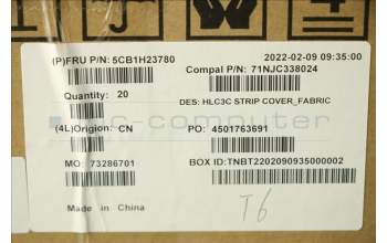 Lenovo 5CB1H23780 COVER Strip Cover C 82UD Fabric