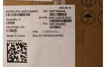 Lenovo 5CB1H24697 COVER Upper Case ASM_GER W 21AT SG