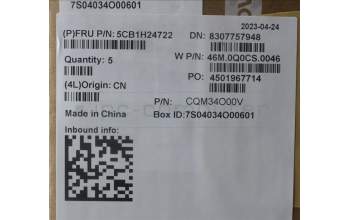 Lenovo 5CB1H24722 COVER Upper Case ASM_KOR W 21AT CG