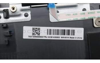 Lenovo 5CB1H30553 COVER Upper Case ASM_SLV C 82S9 BLA