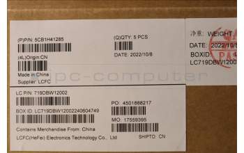 Lenovo 5CB1H41285 COVER Upper Case ASM_SPA L82RJ FP AB BL